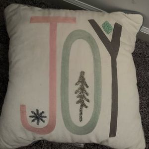 Joy throw pillow from target